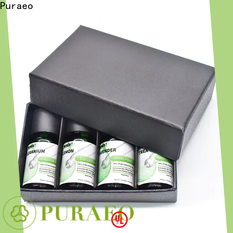 Puraeo Wholesale best essential oil gift sets factory for skin