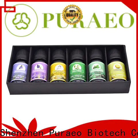 Puraeo pure essential oil set factory for massage