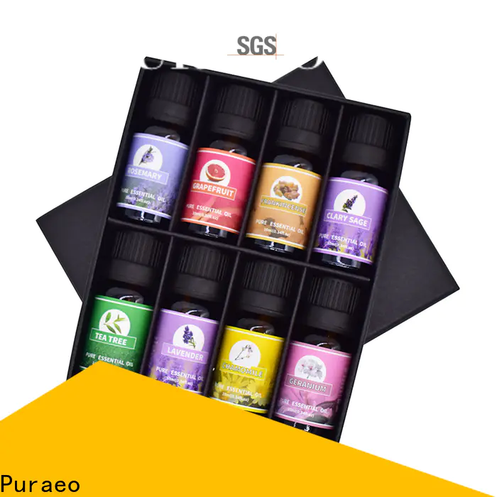 Puraeo High-quality pure essential oils gift set manufacturers for face