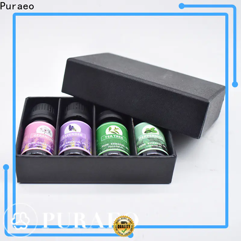 Puraeo natural essential oil set Suppliers for face