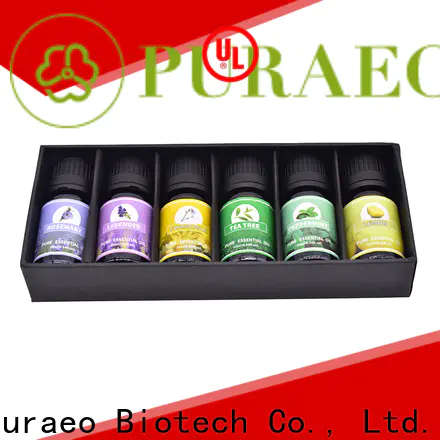 Puraeo Wholesale essential oils box set manufacturers for hair