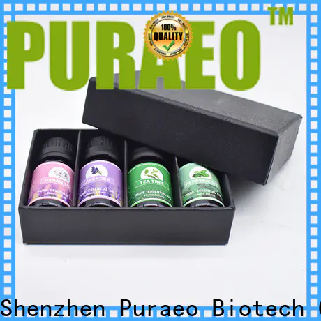 Puraeo Wholesale organic essential oil set for business for perfume