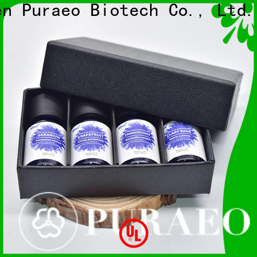 Puraeo High-quality natural essential oil set factory for hair