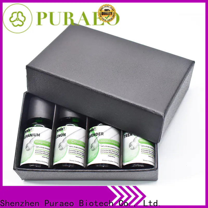 Puraeo Latest best essential oil gift sets manufacturers for hair