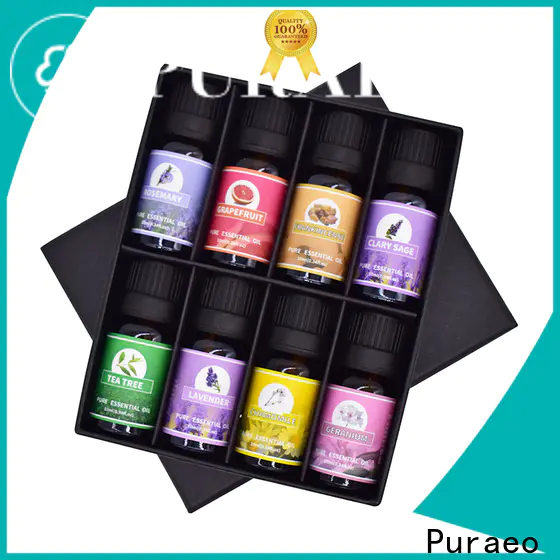 Puraeo gift set essential oils manufacturers for hair