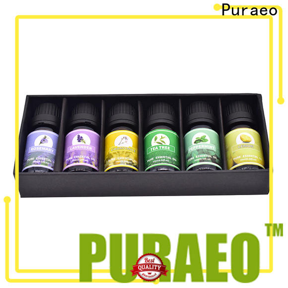Puraeo essential oils gift set manufacturers for perfume