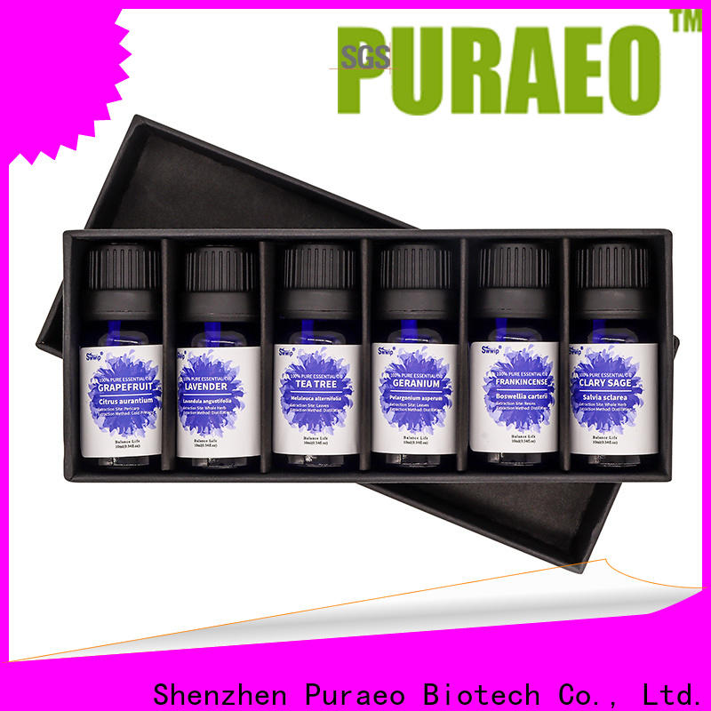 Latest essential oils gift set manufacturers for massage