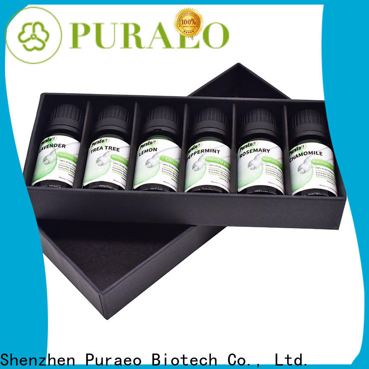 Puraeo pure essential oil set manufacturers for perfume