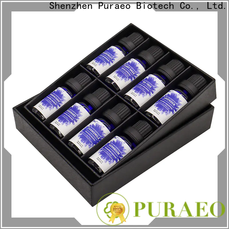 Puraeo High-quality essential oil set for skin manufacturers for face