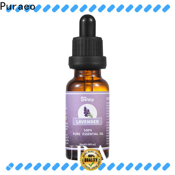 Puraeo Best lavender essential oil for face factory for massage