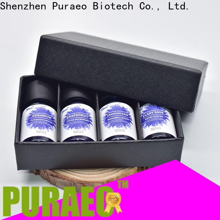 Puraeo New best essential oil sets manufacturers for skin