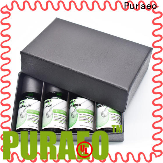 Puraeo Latest large essential oil set company for skin