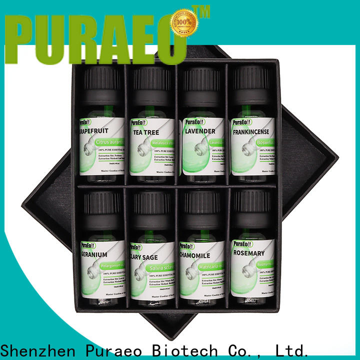 New essential oil blend set factory for hair