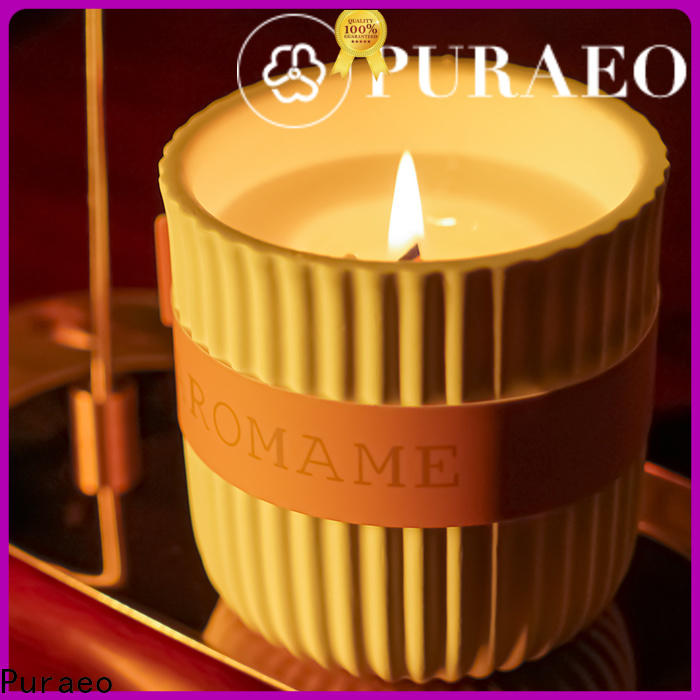 Puraeo strongest smelling candles for business