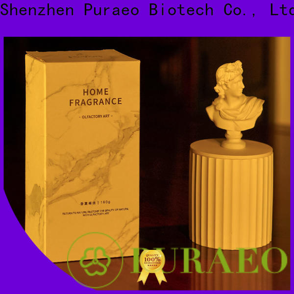 Puraeo safe scented candles company