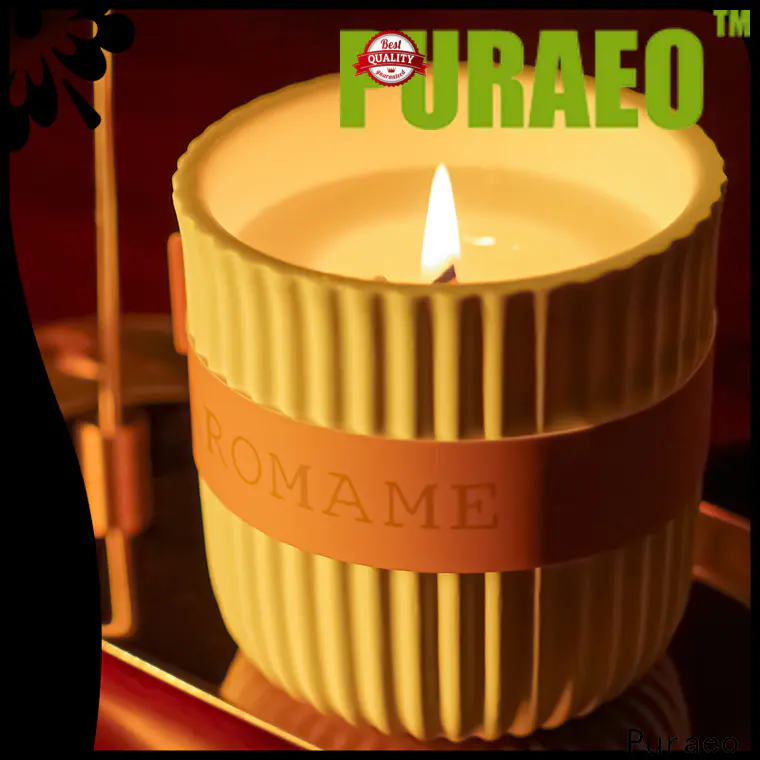 Puraeo Best scented pillar candles for business