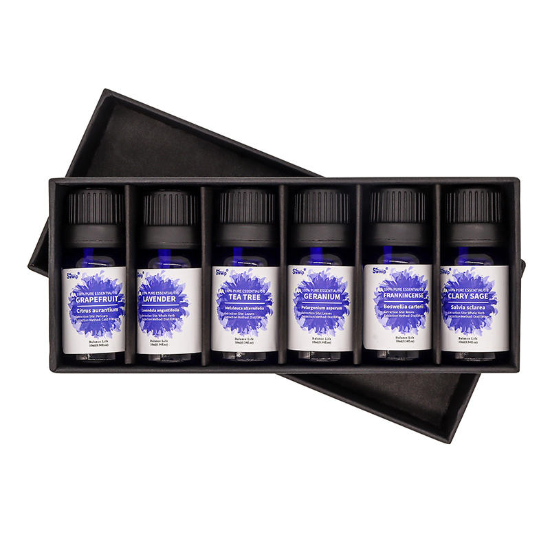 Puraeo Essential Oil set of 6 Best Essential Oil Gift Sets Factory