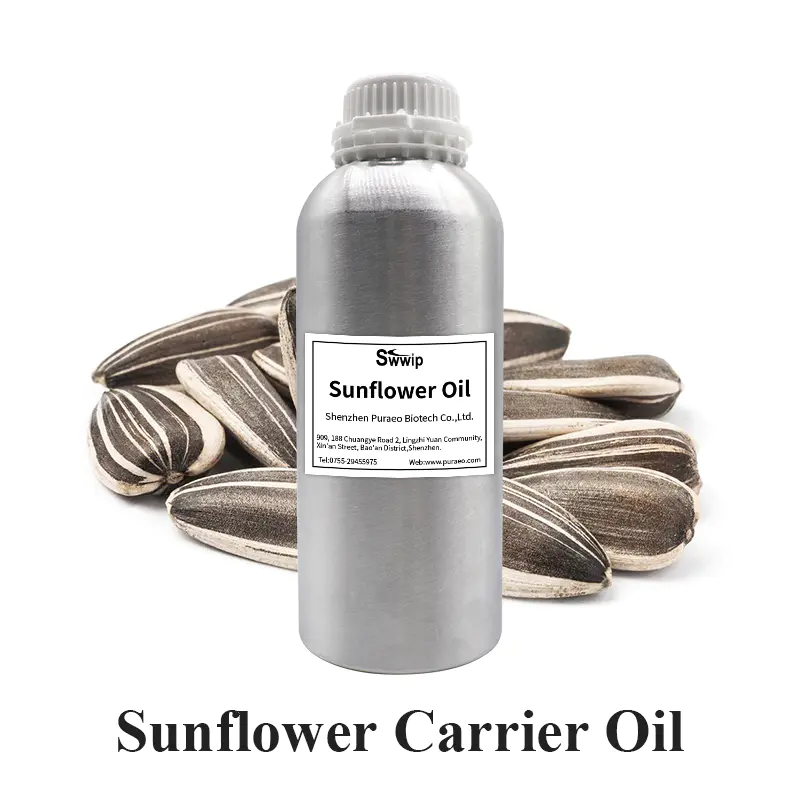 Puraeo Sunflower Oil For Skin Natural Sunflower Carrier Oil Wholesale