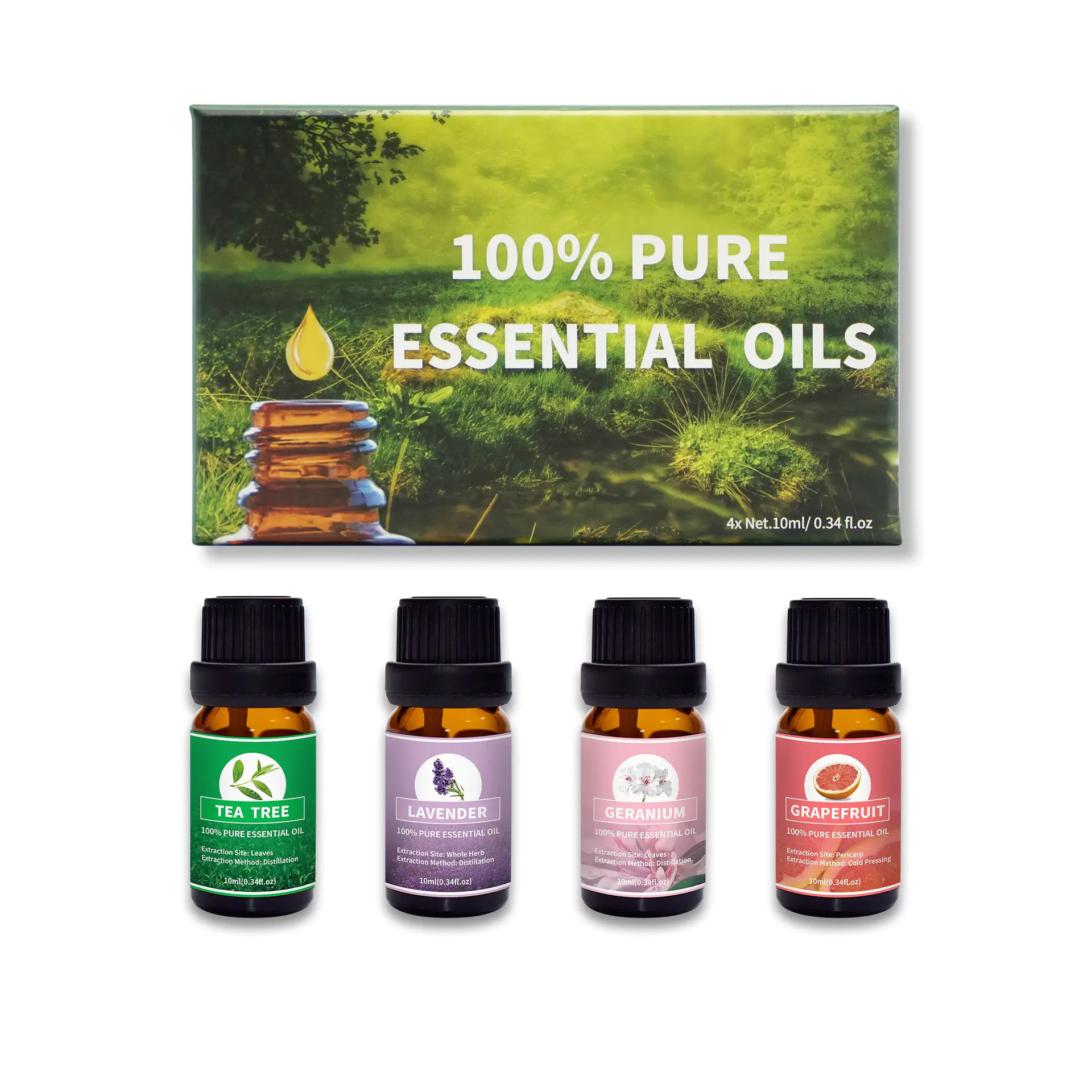 100% Pure Esssential Oils Set
